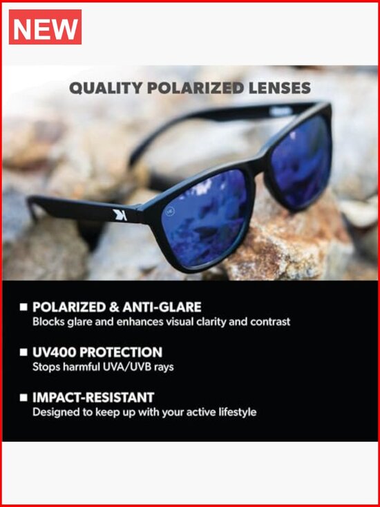 Classics Polarized Sunglasses UV400 Protection Wayfarer Lightweight main image 5